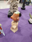 Natural Carved Parrot