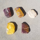 Natural polished Mookaite stone