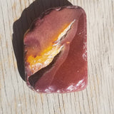 Natural polished Mookaite stone