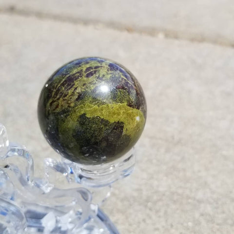 Natural Polished Dragon's Blood sphere