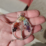 Tree of Life Chakra necklace