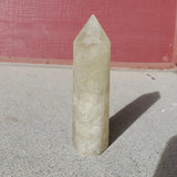 Natural polished Citrine point