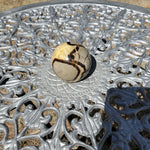 Natural polished Septarian spheres