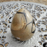 Natural polished Septarian egg