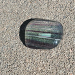 Natural polished Rainbow Fluroite cabachon
