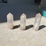 Natural Rainbow Fluorite point