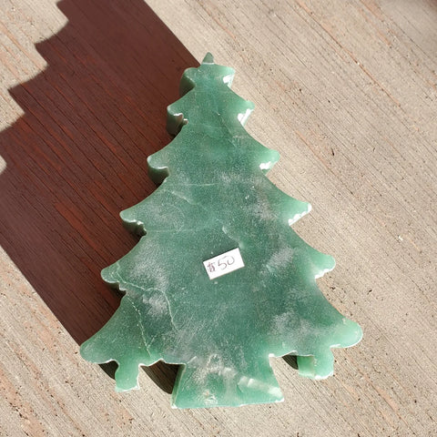 Natural polished Green Aventurine Christmas Tree