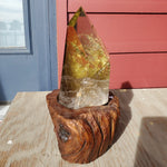 Natural polished Citrine obelisk