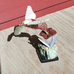 Natural Hummingbird carving
