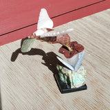 Natural Hummingbird carving